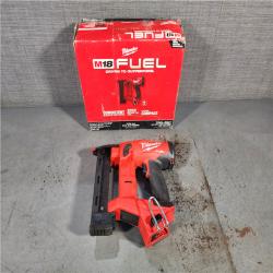 HOUSTON LOCATION - AS-IS M18 FUEL 18-Volt Lithium-Ion Brushless Cordless 18-Gauge 1/4 in. Narrow Crown Stapler (Tool-Only)