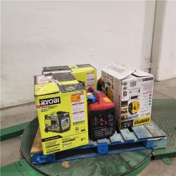 Dallas Location - As-Is RYOBI Gasoline Powered Digital Inverter Generator (Lot Of 5)