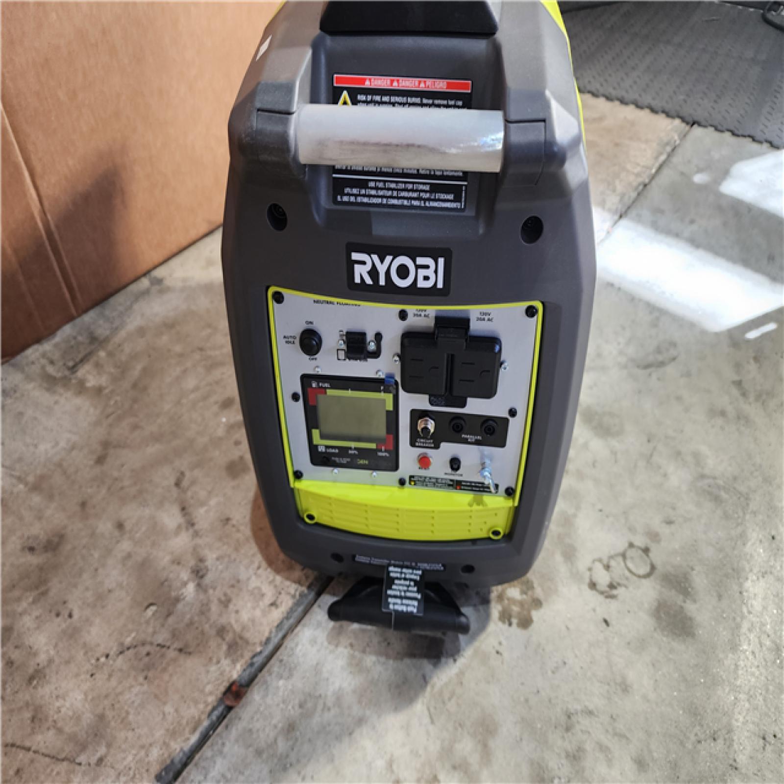 HOUSTON LOCATION - AS-IS 2,300-Watt Recoil Start Bluetooth Super Quiet Gasoline Powered Digital Inverter Generator with CO Shutdown Sensor