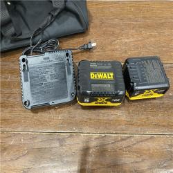 AS-ISDEWALT 20V MAX Lithium-Ion 6.0Ah and 4.0Ah Battery and Charger Starter Kit