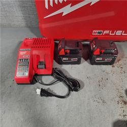 HOUSTON LOCATION - AS-IS Milwaukee M18 FUEL 18V Lithium-Ion Brushless Cordless Hammer Drill and Impact Driver Combo Kit (2-Tool) with 2 Batteries