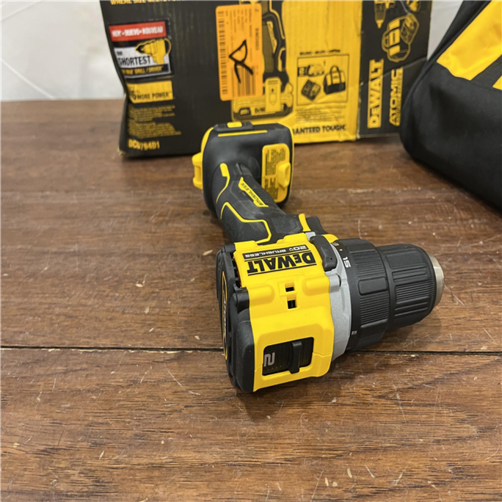 AS-ISDeWalt ATOMIC COMPACT SERIESâ„¢ 20V MAX* Brushless Cordless 1/2 in. Drill/Driver