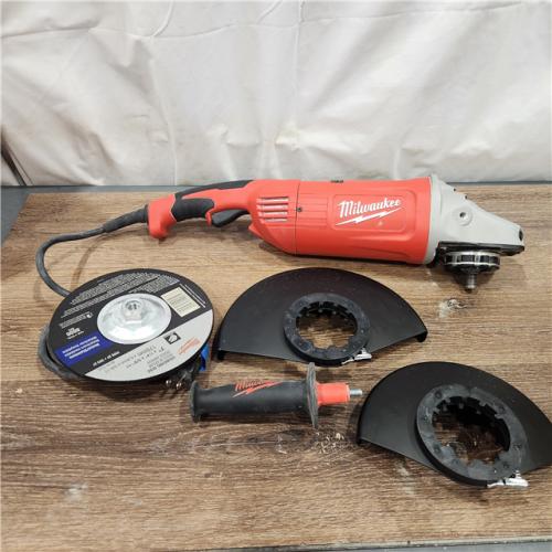 AS-IS Milwaukee 6088-30 - 9  120V 15A Corded Angle Grinder with Lock-on