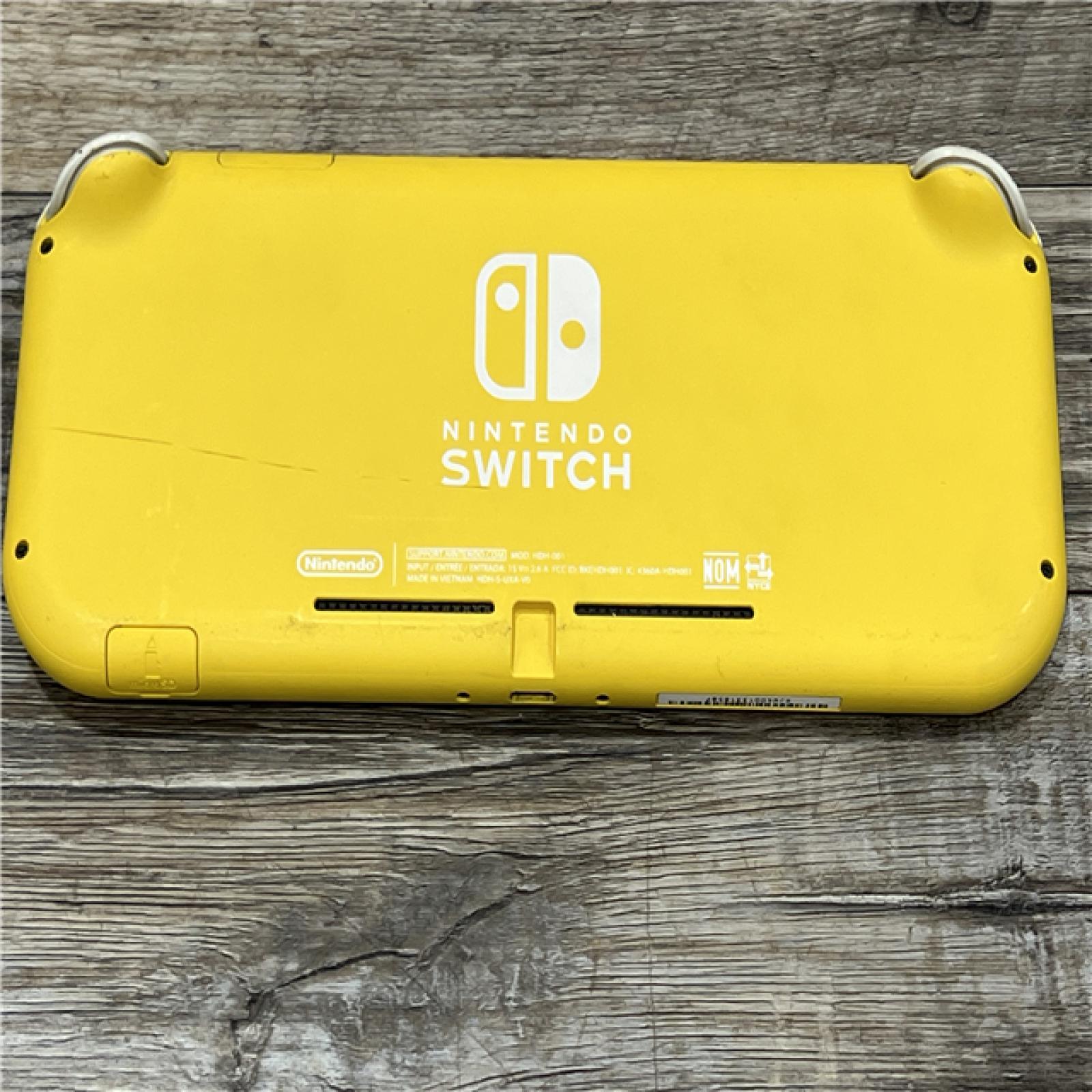 AS-IS Nintendo Switch Lite - Yellow