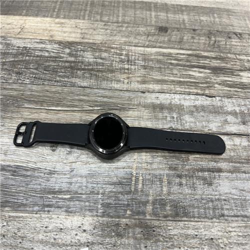 AS-IS Samsung - Galaxy Watch4 Classic Stainless Steel Smartwatch 46mm BT - Black