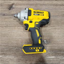 AS-IS DeWalt 20V MAX 1/2 in. Cordless Brushless Mid-Range Impact Wrench (Tool Only)