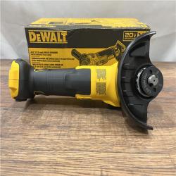 AS-IS DeWalt DCG405B 20V Max XR 4.5-Inch Slide Switch Small Angle Grinder (Tool Only)