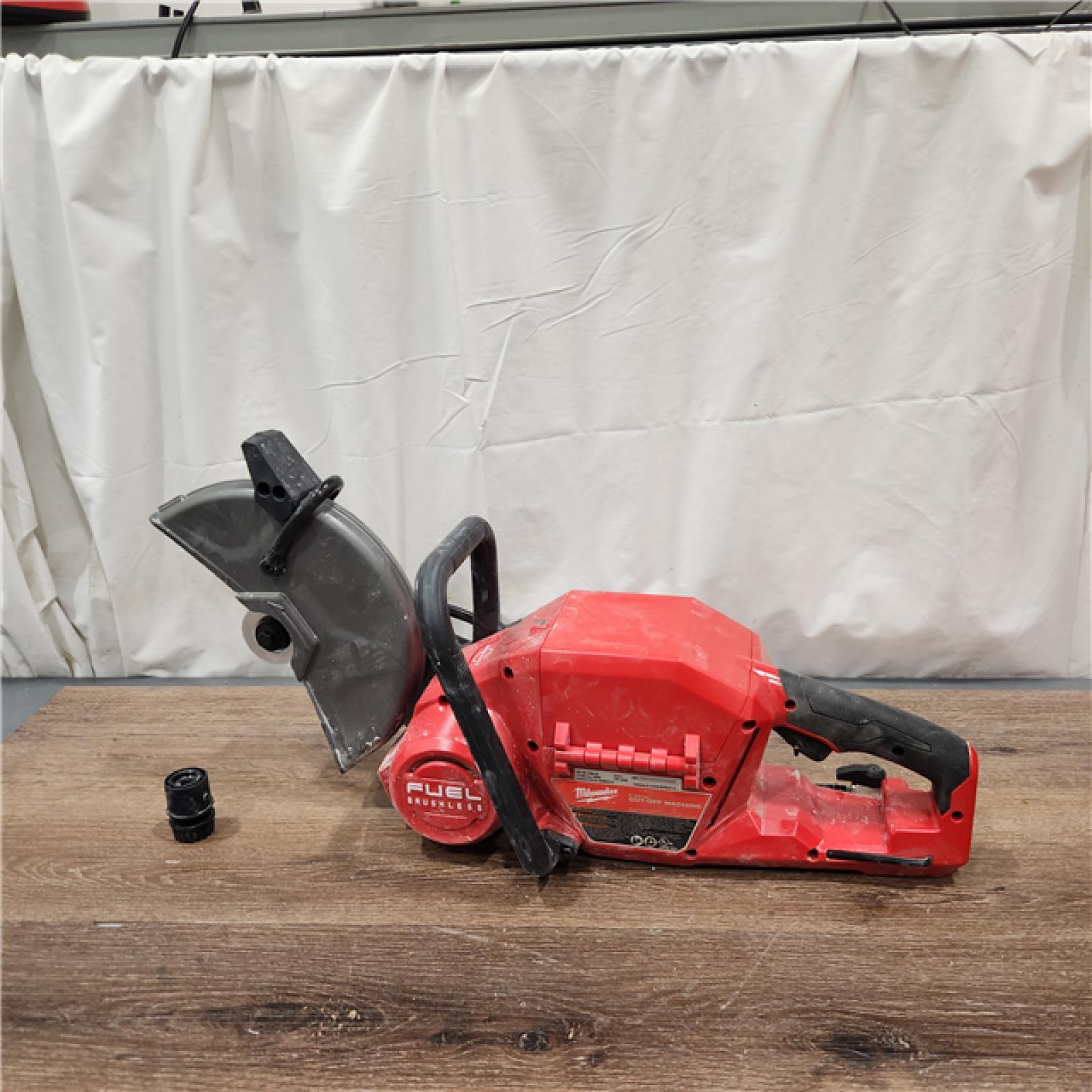 AS-IS Milwaukee M18 FUEL 9 Cut-Off Saw with ONE-KEY Bare Tool