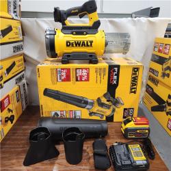 AS-IS DEWALT FLEXVOLT 60V MAX 160 MPH 760 CFM Brushless Cordless  and Charger