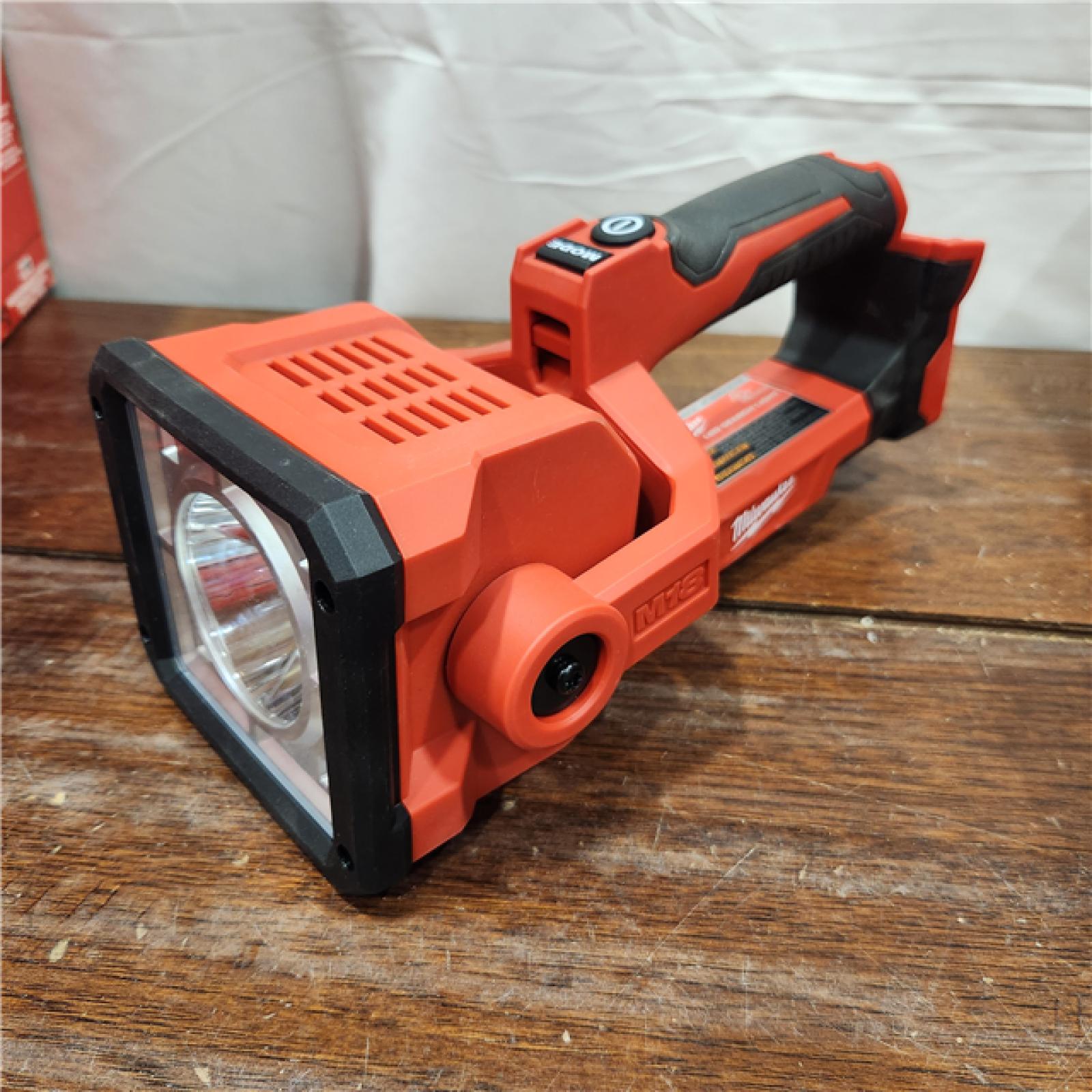 AS-IS  Milwaukee M18 18-Volt Lithium-Ion Cordless Search Light (Tool-Only)