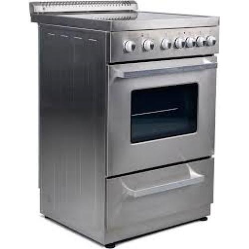 Phoenix Location NEW Premium LEVELLA 20 in. 2.1 cu.ft. Single Oven 4-Burner Freestanding Electric Range with Storage Drawer