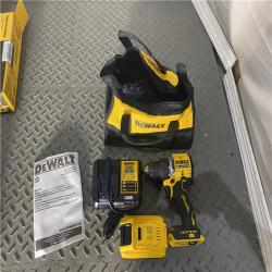 Houston location AS-IS ATOMIC 20-Volt Lithium-Ion Cordless 1/2 in. Compact Hammer Drill with 3.0Ah Battery, Charger and Bag