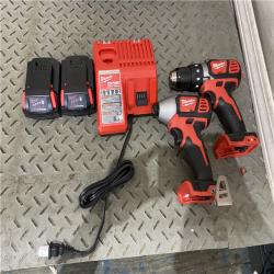 Houston location AS-IS Milwaukee Electric Tools 2691-22 MILWAUKEE M18 COMBO KITS LIKE NEW