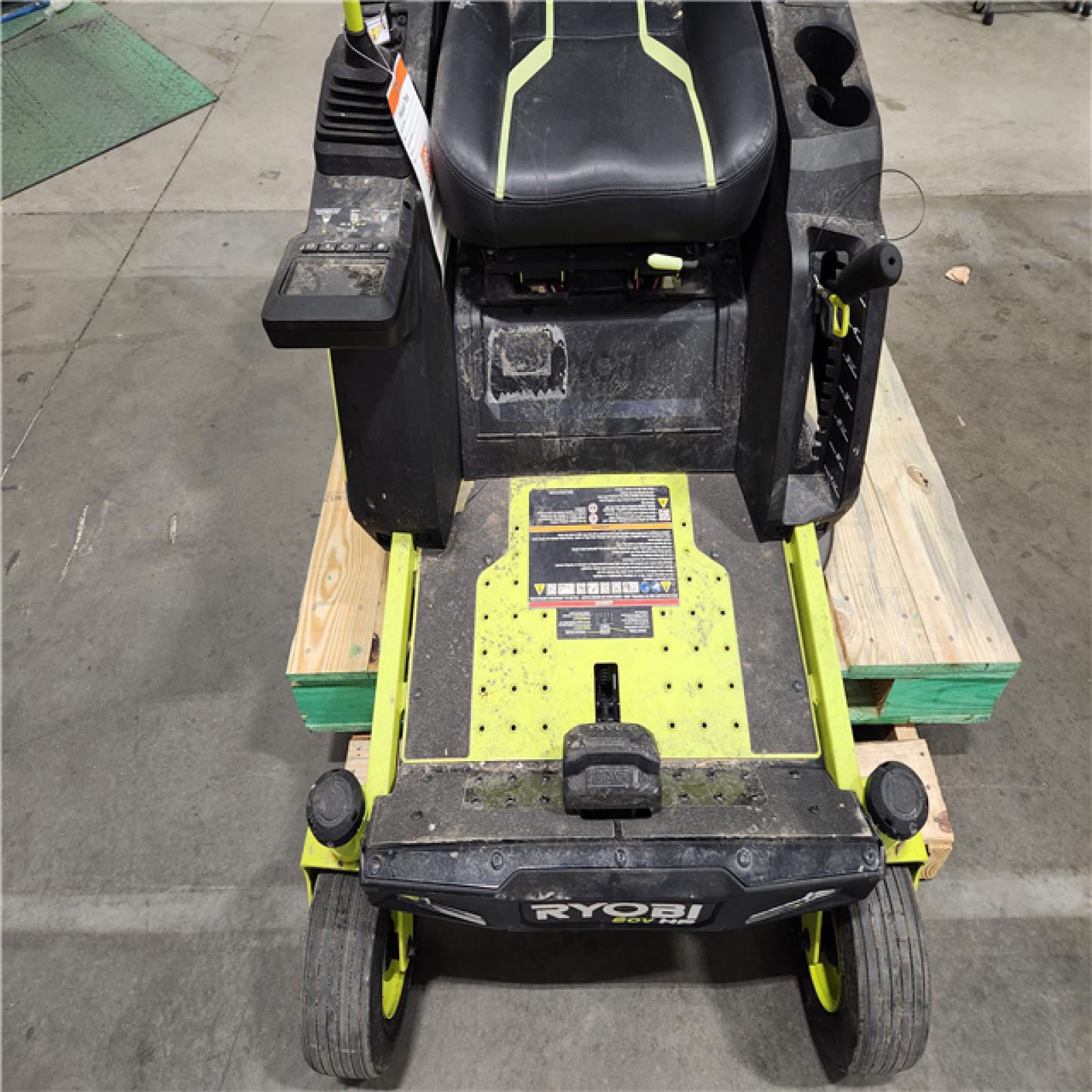 Dallas Location - As-Is RYOBI 80V HP Brushless 30 in.Riding Mower