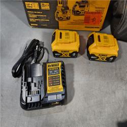 HOUSTON LOCATION - AS-IS DEWALT 20V MAX XR Hammer Drill and ATOMIC Impact Driver 2 Tool Cordless Combo Kit with (2) 4.0Ah Batteries, Charger, and Bag