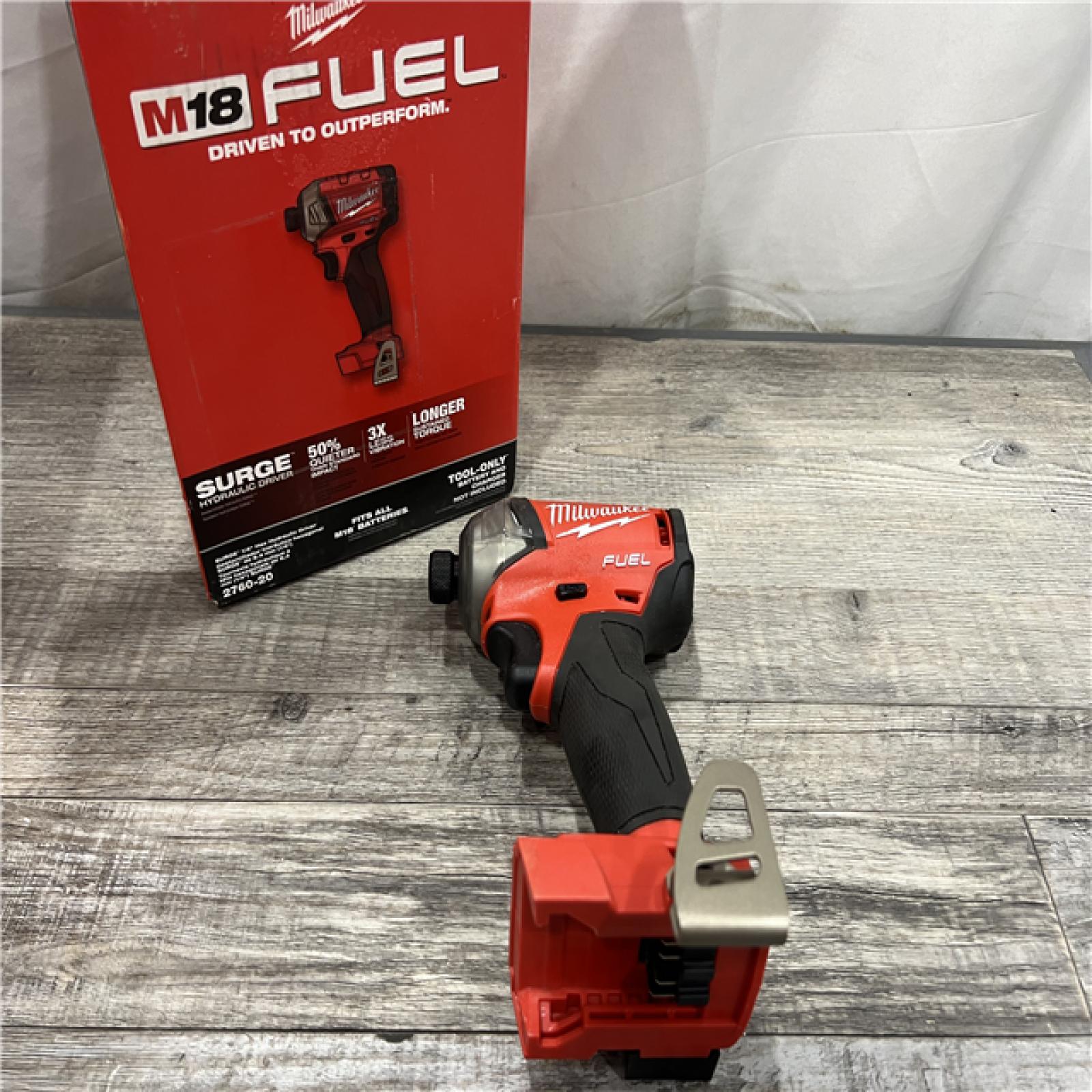 AS-IS Milwaukee 2760-20 - M18 Fuel Surge 18V Cordless Drill/Driver Bare Tool