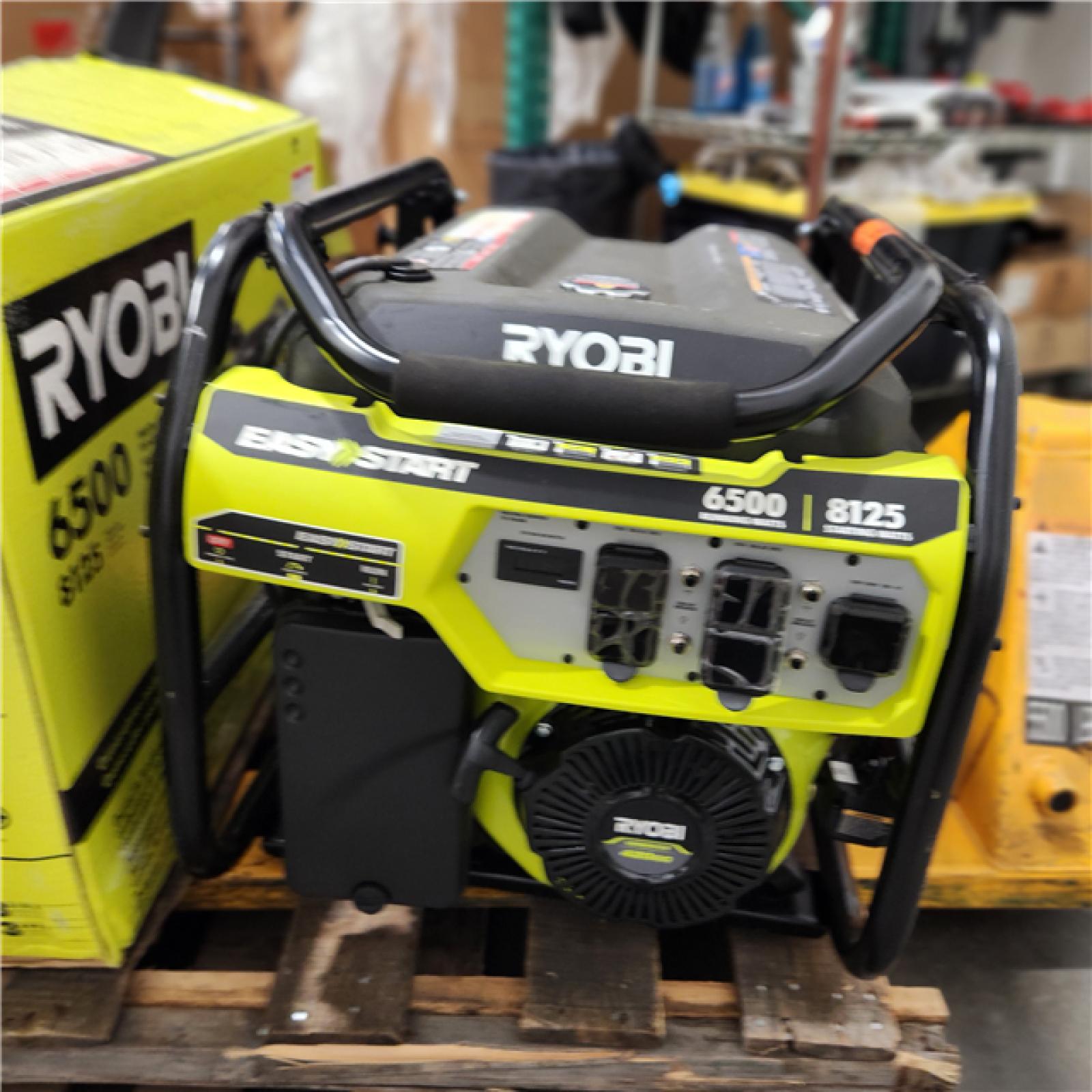 Dallas Location - As-Is RYOBI 6,500-Watt Gasoline Portable Generator