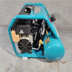 HOUSTON LOCATION - AS-IS (APPEARS LIKE NEW) Makita MAC210Q Quiet Series, 1 HP, 2 Gallon, Oil-Free, Electric Air Compressor