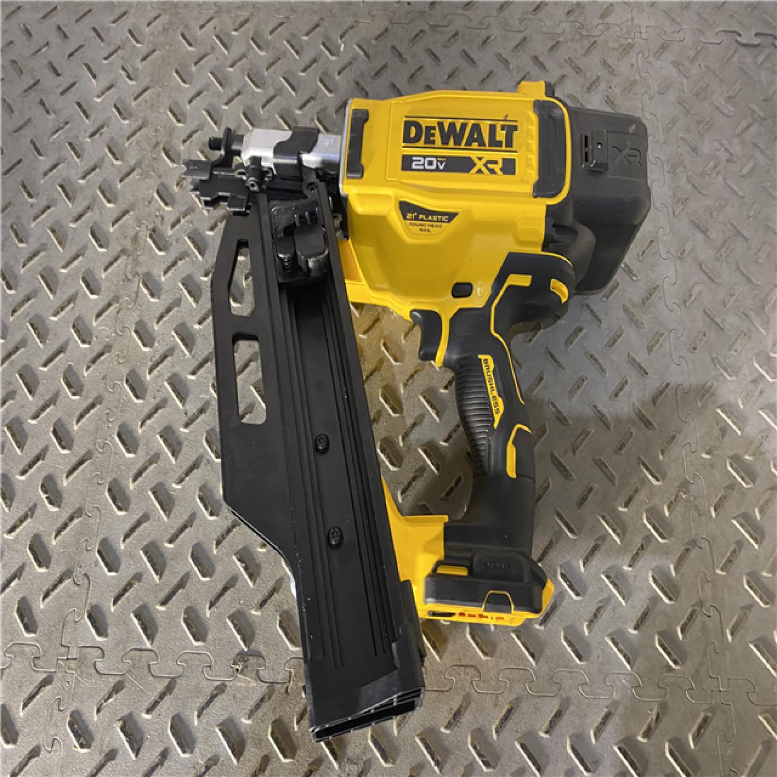 Houston location AS-IS DEWALT 20-Volt 21Â° Cordless Framing Nailer (Tool-Only)