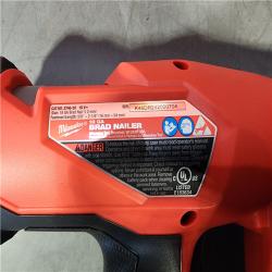 HOUSTON LOCATION - AS-IS (APPEARS LIKE NEW) Milwaukee M18 Fuel 18V Brushless 18-Gauge Brad Nailer 2746-20 (Bare Tool)