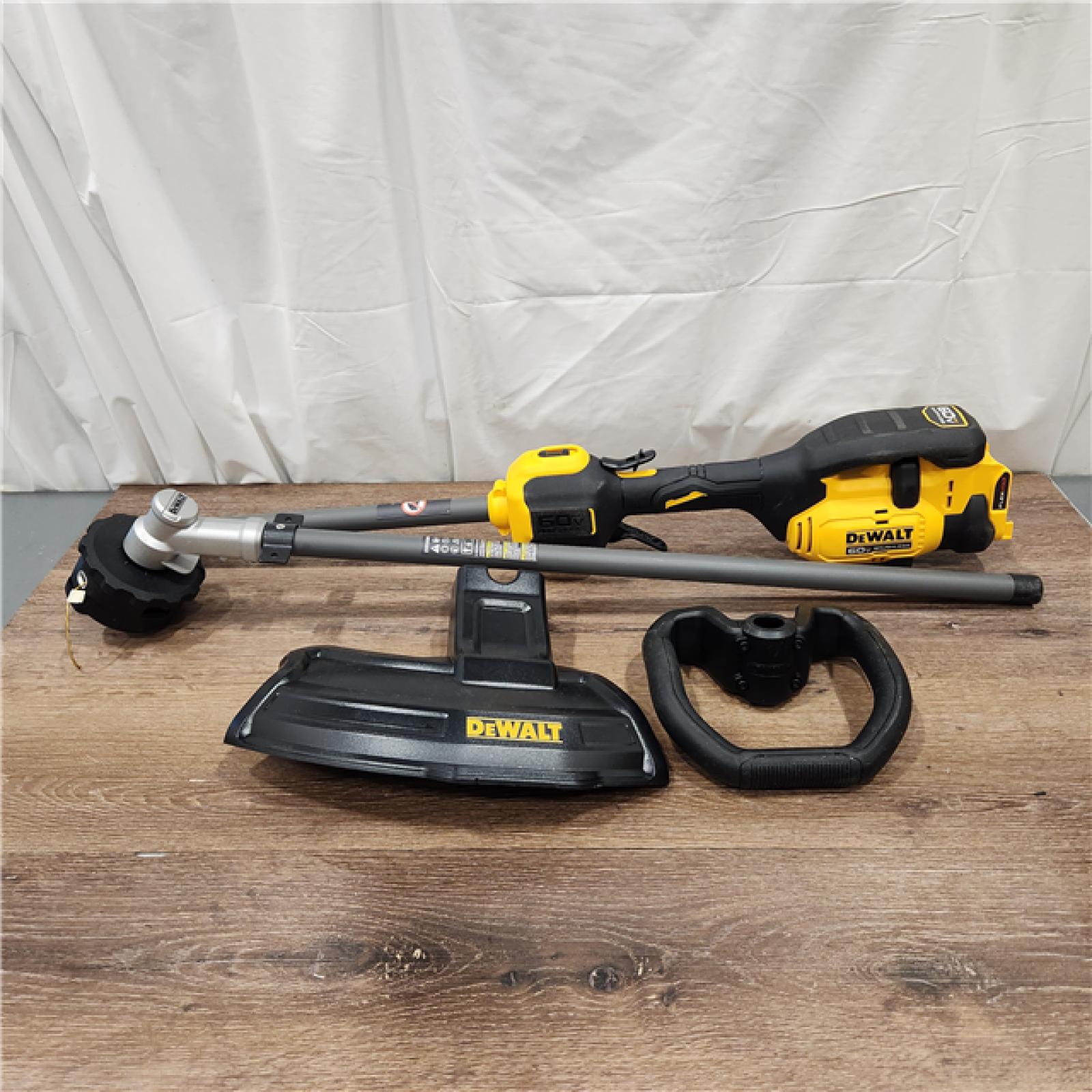 AS-IS FLEXVOLT 60V MAX 17 in. Cordless Battery Powered Attachment Capable Trimmer Kit with (1) FLEXVOLT 3 Ah Battery & Charger