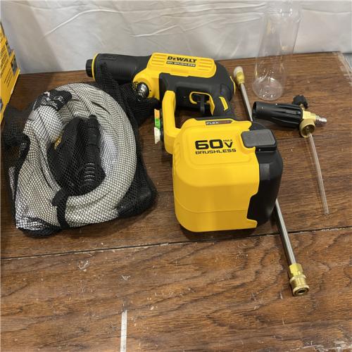 AS-ISDEWALT FLEXVOLT 60V MAX 1000 PSI 1.0 GPM Cold Water Cordless Battery Power Cleaner (Tool Only)