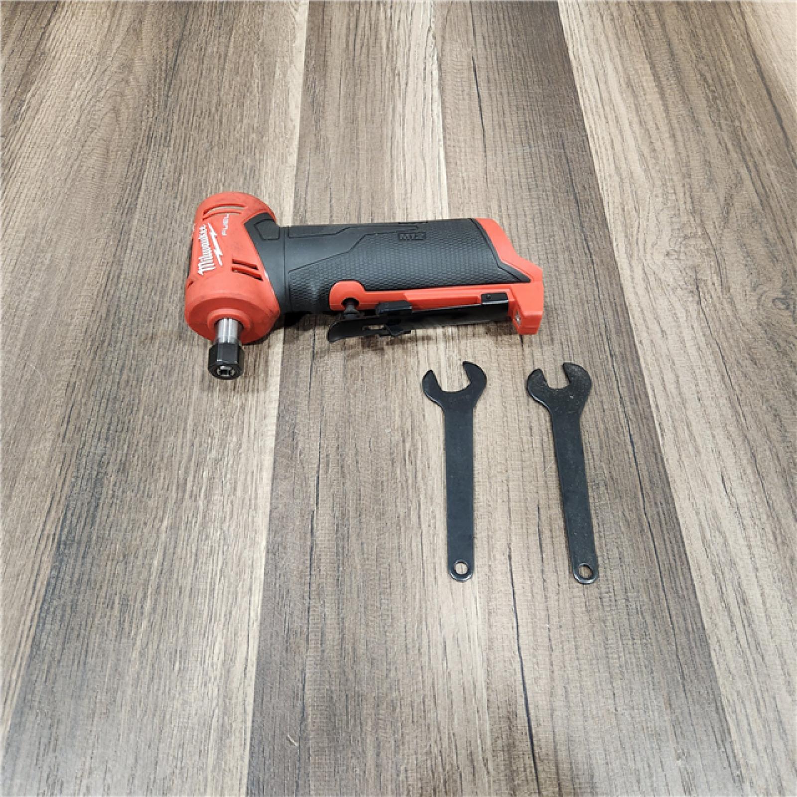 AS IS Milwaukee M12 FUEL Brushless Cordless 1/4 in. Right Angle Die Grinder (Tool Only)