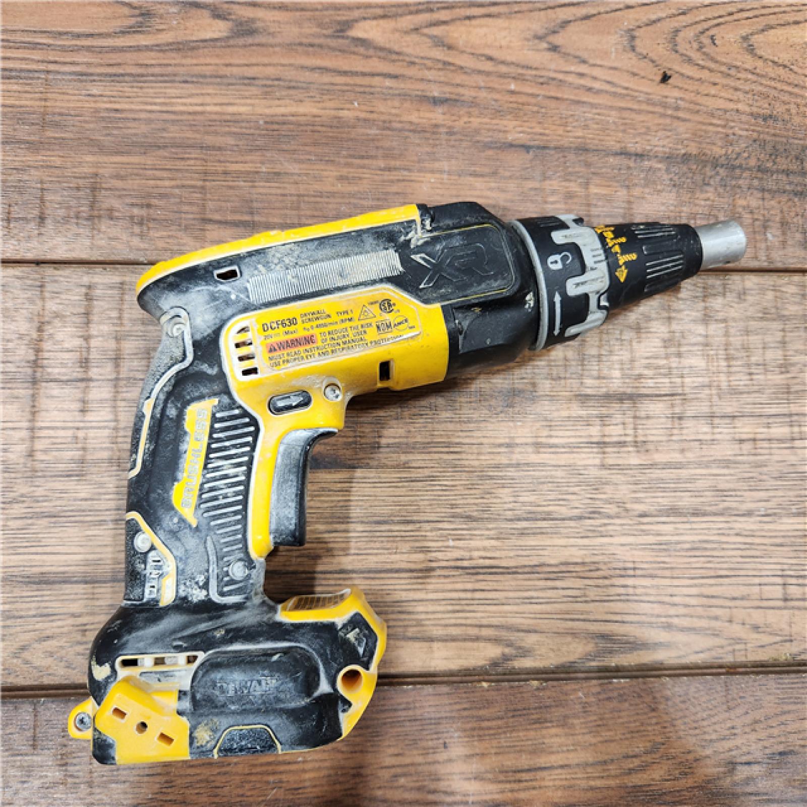 AS-IS DeWalt DCF630B 20V Cordless Brushless Screw Gun (Tool Only)