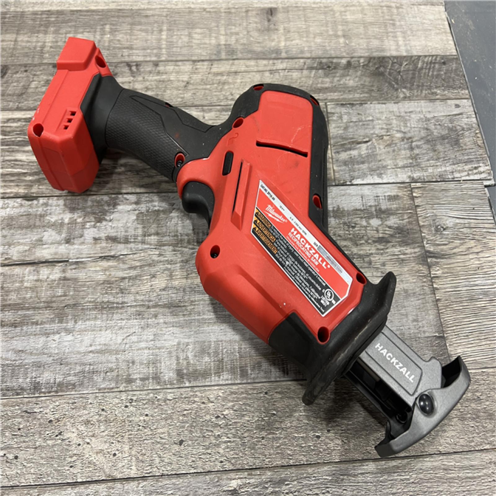 AS-IS MILWAUKEE M18 FUEL 18V Lithium-Ion Brushless Cordless HACKZALL Reciprocating Saw (Tool-Only)