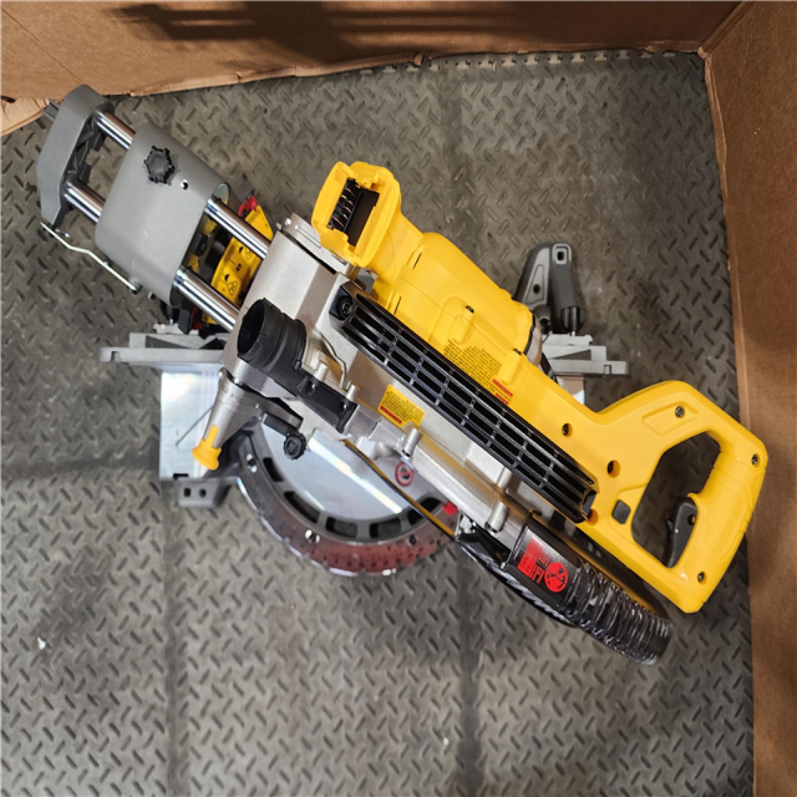 HOUSTON LOCATION - AS-IS (APPEARS LIKE NEW) DEWALT 60V Lithium-Ion 12 in. Cordless Sliding Miter Saw (Tool Only)