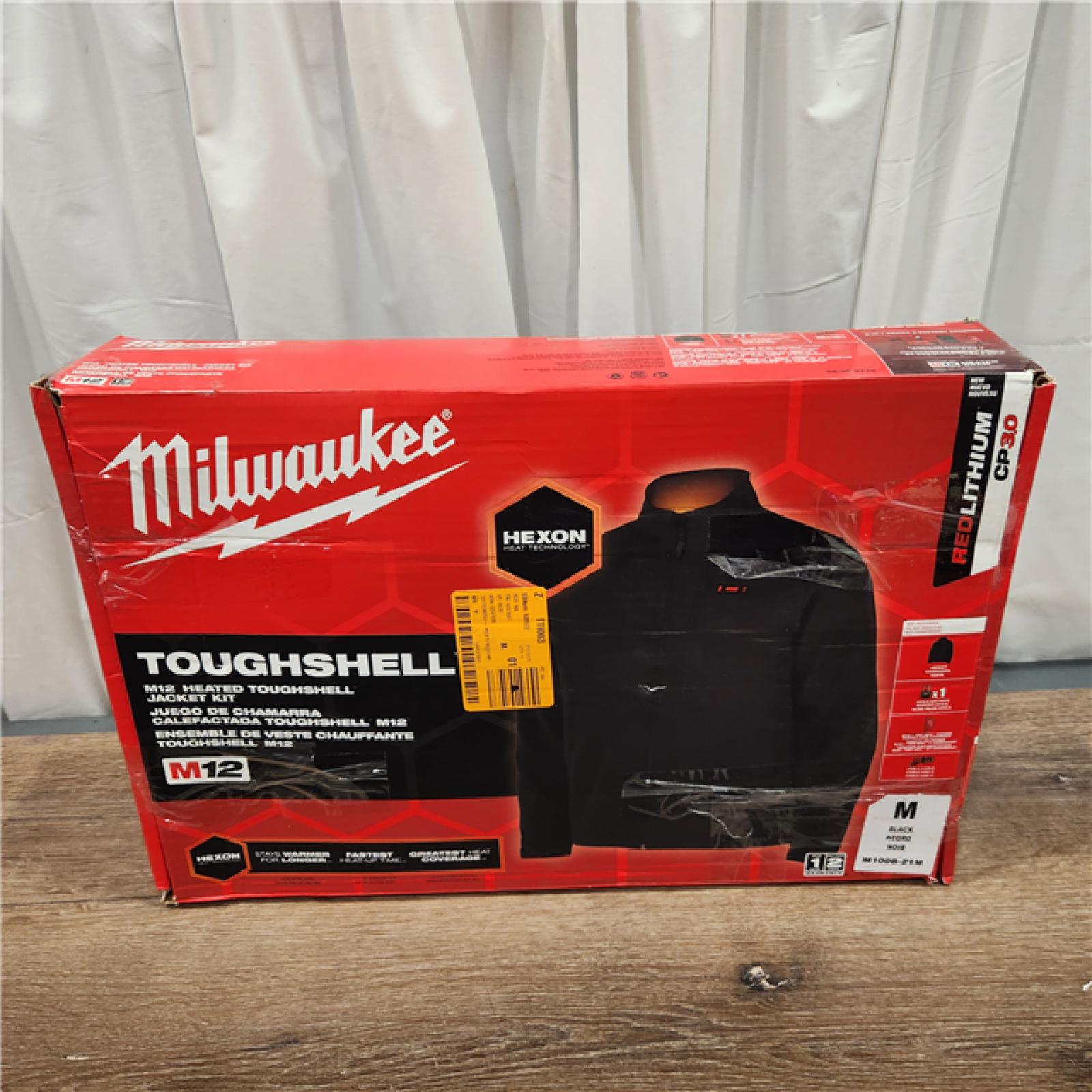 AS-IS MILWAUKEE M12 CORDLESS HEATED JACKET (JACKET ONLY)