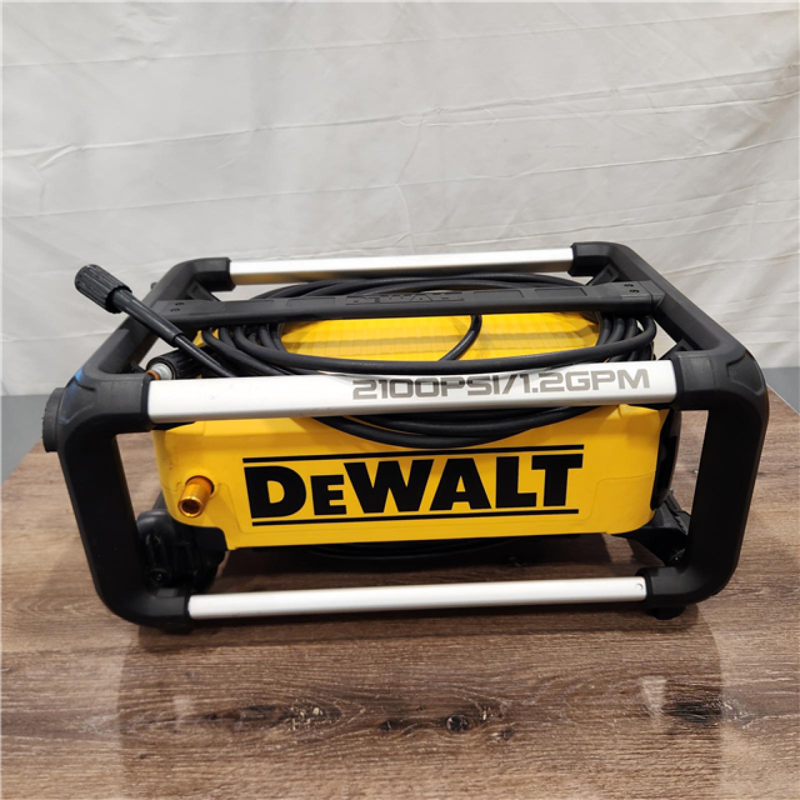 AS-IS DeWalt 13 Amp 2100 PSI Electric 1.2 GPM Cold Water Pressure Washer