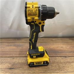 AS-IS DEWALT ATOMIC 20-Volt Lithium-Ion Cordless Compact 1/2 in. Drill/Driver Kit