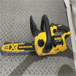 Houston location AS-IS DEWALT DCCS620B 20V MAX Lithium-Ion Cordless Compact Chainsaw (Tool Only)