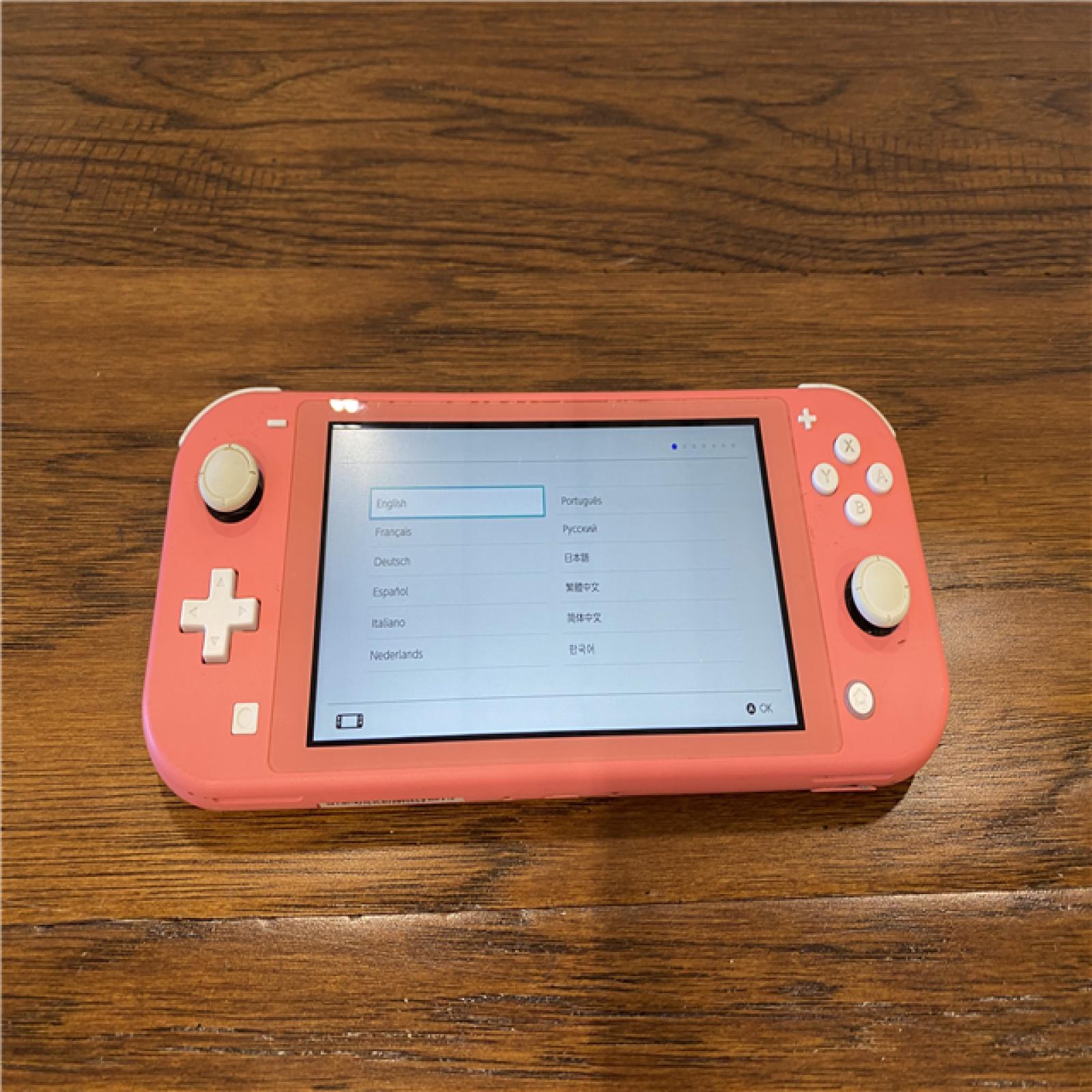 Nintendo Switch Lite Handheld Console Coral | GameStop