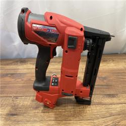 AS-IS Milwaukee M18 FUEL 18-Volt Lithium-Ion Brushless Cordless 18-Gauge 1/4 in. Narrow Crown Stapler (Tool-Only)