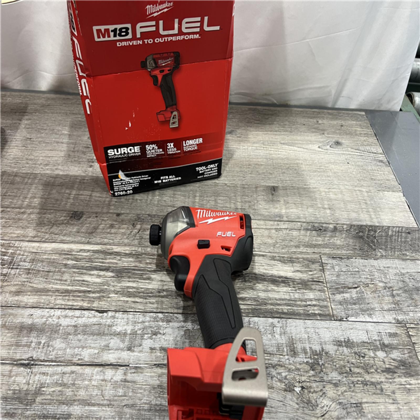 AS-IS Milwaukee 2760-20 - M18 Fuel Surge 18V Cordless Drill/Driver Bare Tool