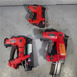 HOUSTON LOCATION - AS-IS MILWAUKEE 3 TOOL COMBO KIT