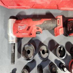 HOUSTON LOCATION - AS-IS Milwaukee-2677-21 M18 Force Logic 6T Knockout Tool Kit