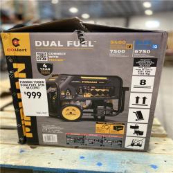 DALLAS LOCATION -Firman Hybrid 9400 / 7500-Watt Dual Fuel (Gasoline/Propane) Portable Generator