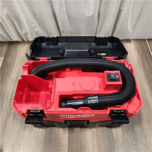 AS IS Milwaukee M18 Vacuum 2Gal 6  Hose Access Bare Tool