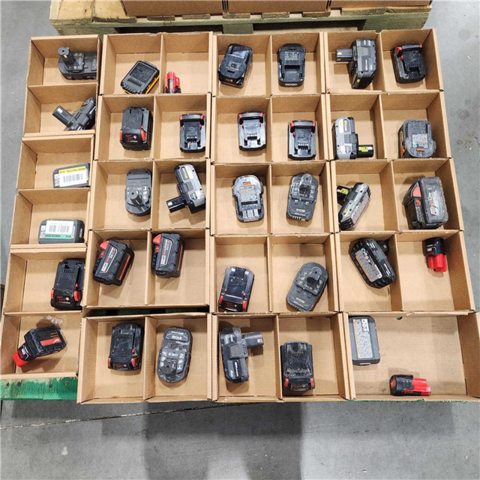 DALLAS LOCATION - AS-IS BATTERY PALLET