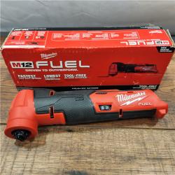 AS-IS Milwaukee M12 FUEL 12-Volt Lithium-Ion Cordless Oscillating Multi-Tool (Tool-Only)