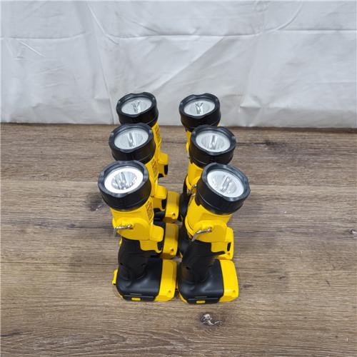 NEW! DEWALT 20-Volt Max Lithium-Ion LED Worklight ( LOTE FOR 6)