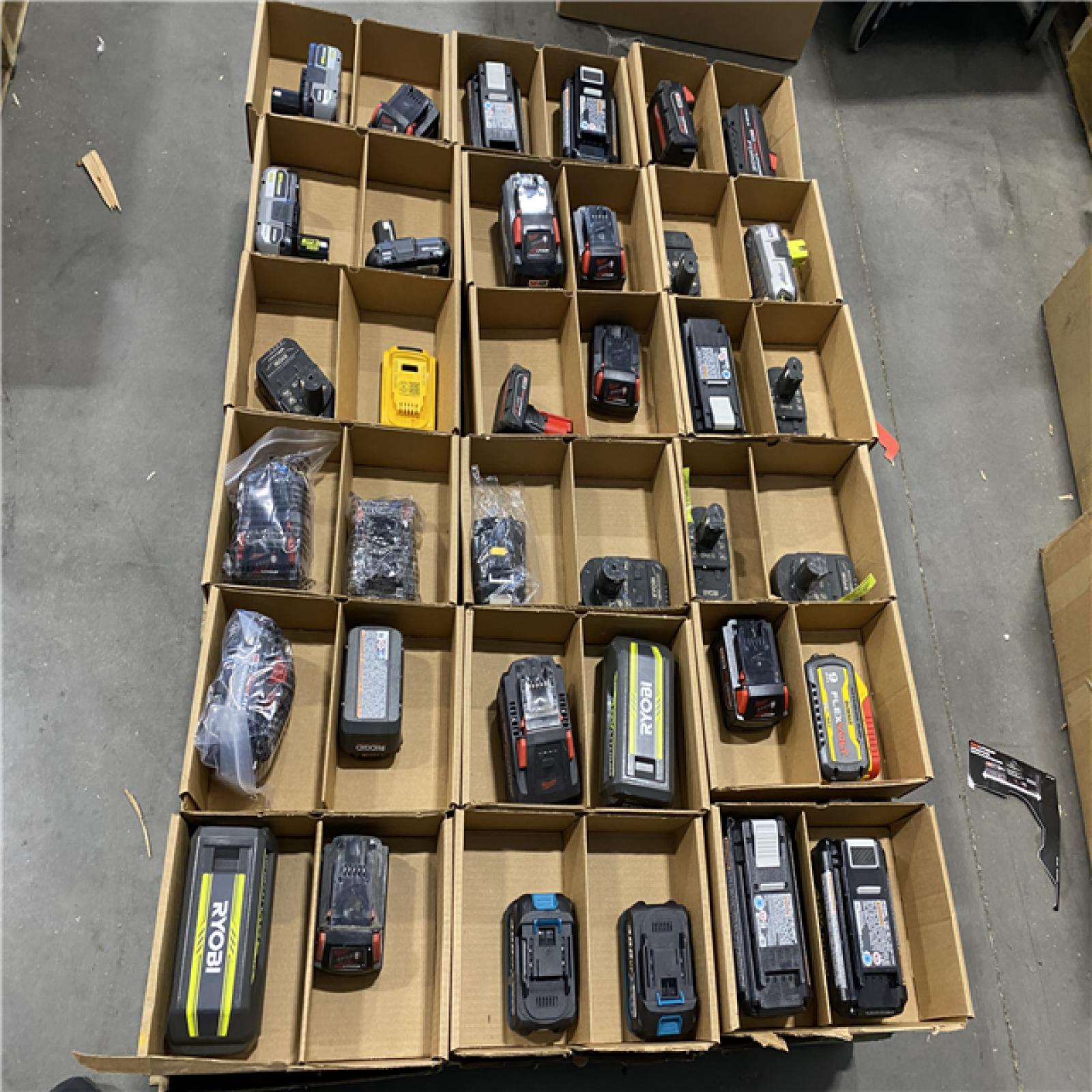 DALLAS LOCATION - AS-IS BATTERY PALLET