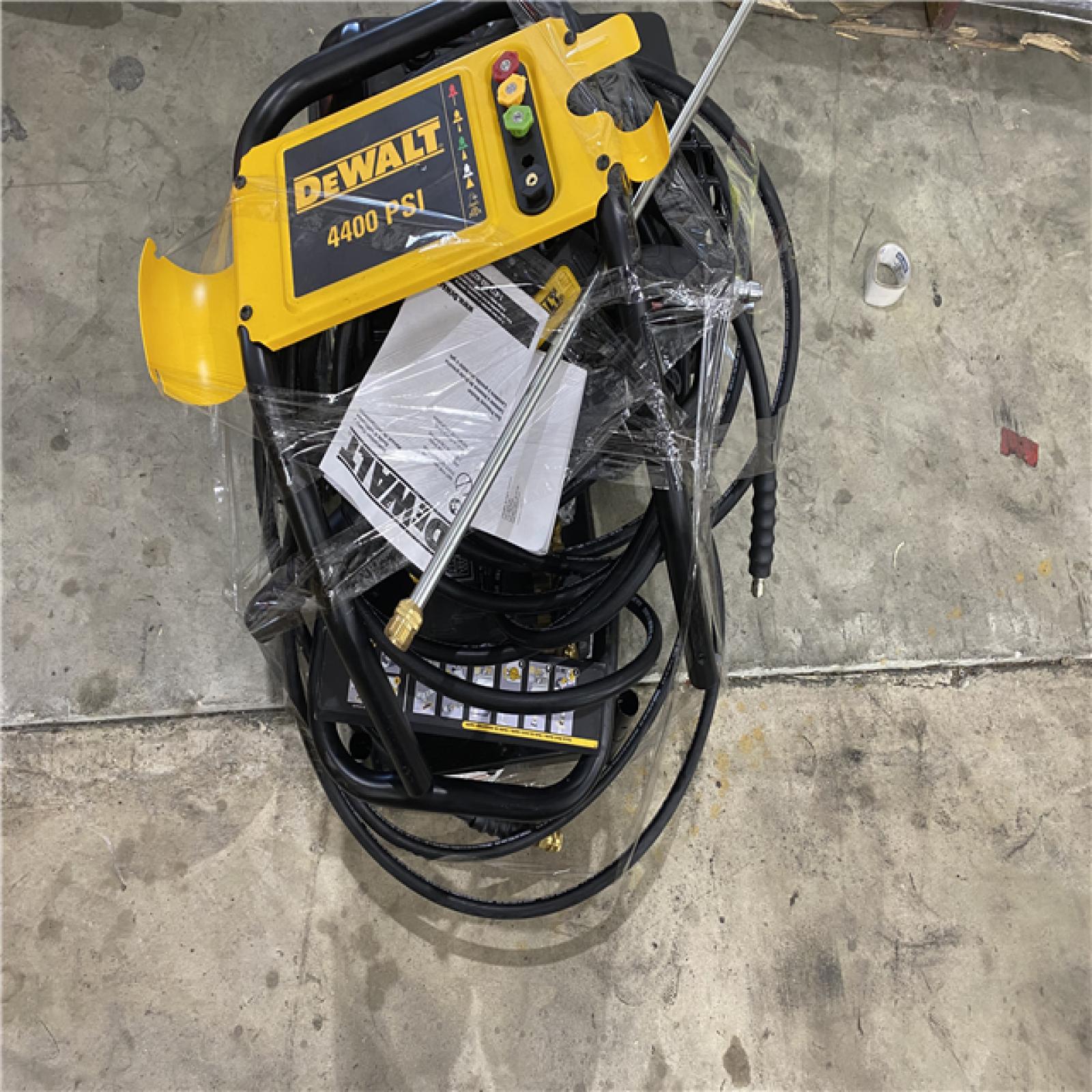 Houston location AS-IS DEWALT 4400 PSI 4.0 GPM Gas Cold Water Pressure Washer with 420cc Engine