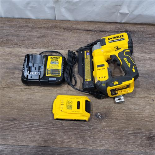 AS-IS DEWALT ATOMIC 20V MAX Lithium Ion Cordless 23 Gauge Pin Nailer Kit with 2.0Ah Battery and Charger