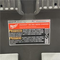 AS-IS Milwaukee M18 Packout Six Bay Rapid Charger