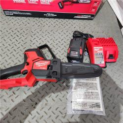 Houston location AS-IS MILWAUKEE M18 FUEL 8 in. 18V Lithium-Ion Brushless HATCHET Pruning Saw Kit with 6Ah High Output Battery and Charger
