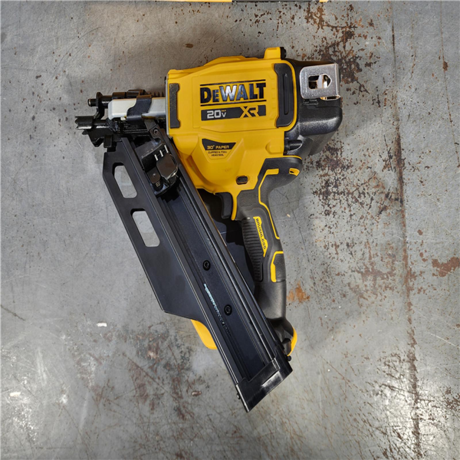 HOUSTON LOCATION - AS-IS DEWALT 20-Volt 30Â° Cordless Framing Nailer (Tool-Only)